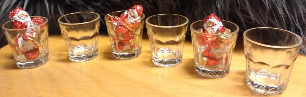 6 Gläser Rätsel